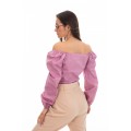 Блуза 26602 розово_лиловый